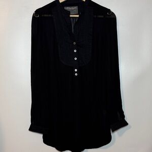 All Saints Black Blouse